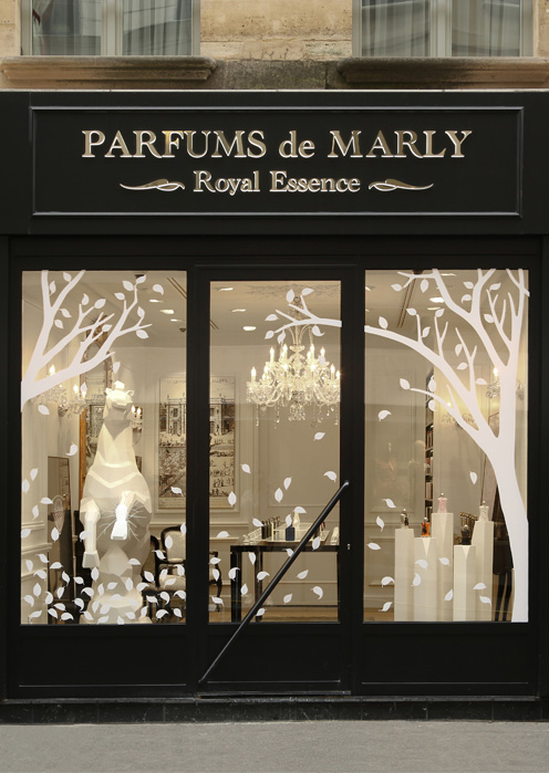 Hazard Studio - Design intérieur : parfumerie Marly - Devanture